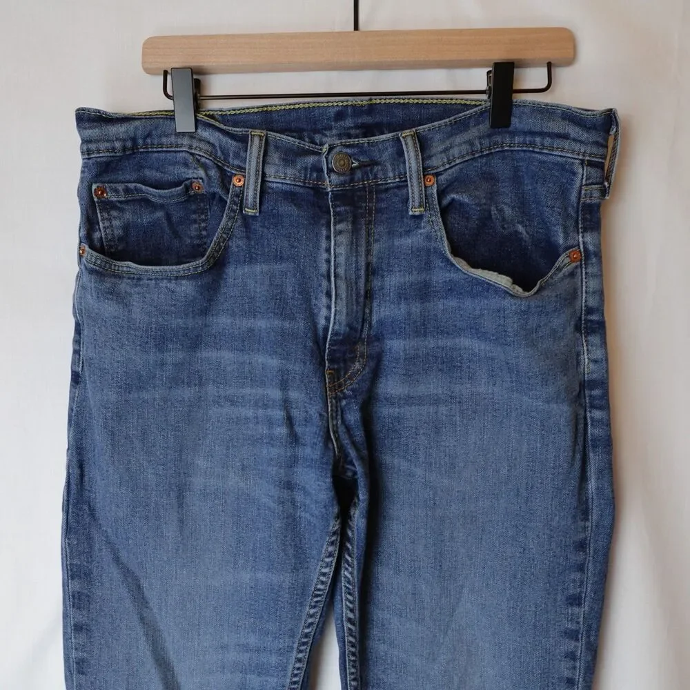 Levi's 559 Relaxed Straight Jeans Men's 34x29 Blue Denim Casual Comfort Fit